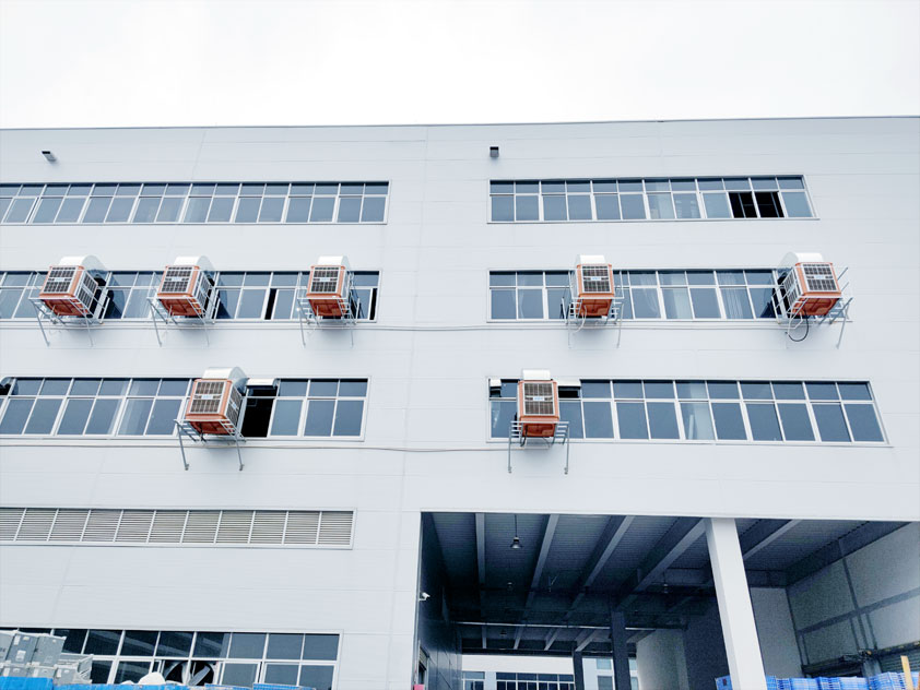服裝廠降溫方法，水冷空調(diào)降溫設(shè)備